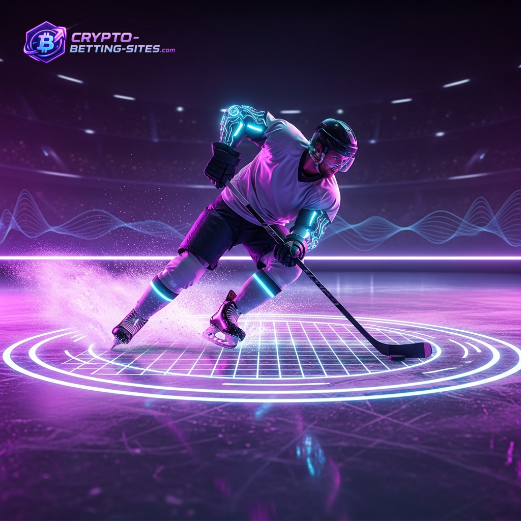 Dynamische Darstellung eines Sportduells, das die Intensität der Begegnung zwischen Kanada und Katar symbolisiert, im Kontext von High-Tech-Sportwetten.